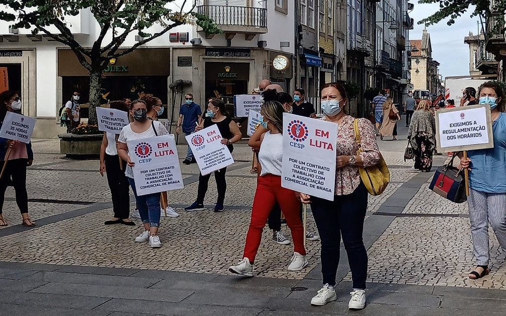 Trabalhadores do ComErcio novo CCT