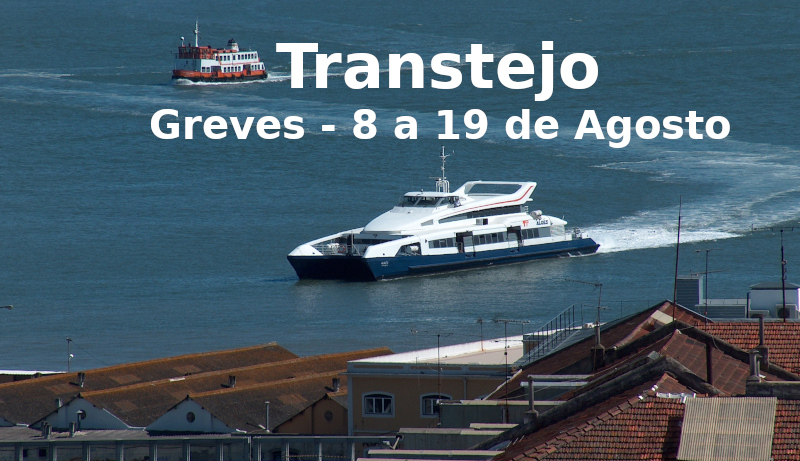 horários barcos transtejo greve. almada porto brandão