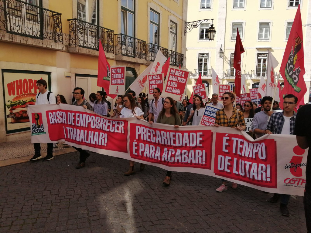 Manifestação Nacional dos Jovens Trabalhadores 28 Fevereiro 2023